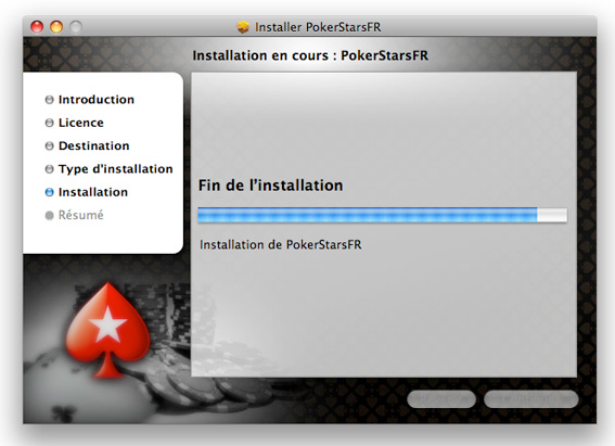 installation pokerstars mac